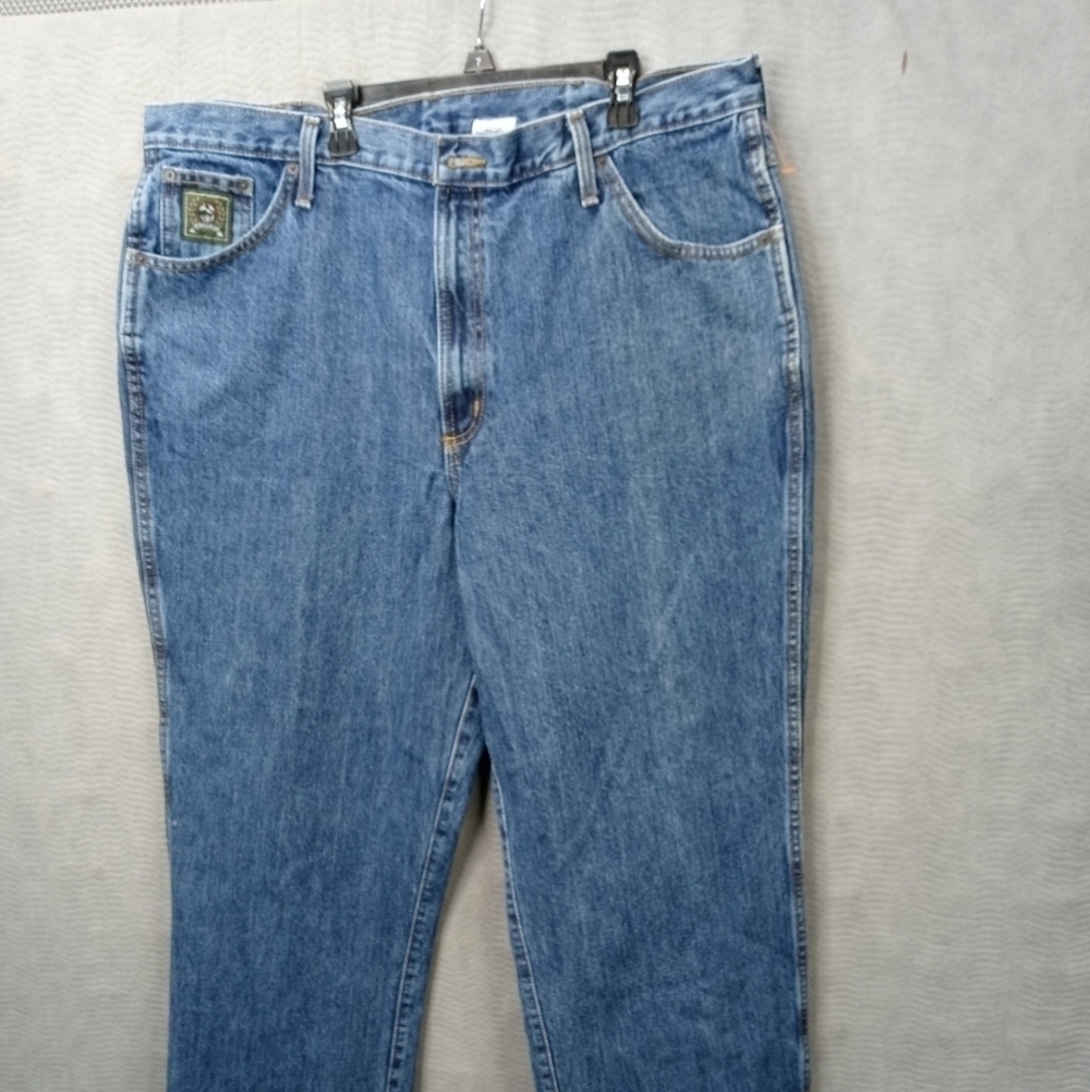 Cinch green lable men's blue jeans sz 40x32. M108pm - Picture 2 of 7
